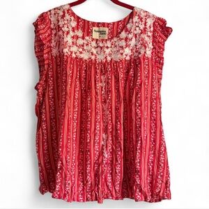 Savanna Jane embroidered boho blouse